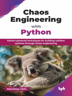 cover image of Chaos Engineering with Python
